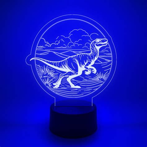 Velociraptor Dinosaur Lamp Fandom Laser