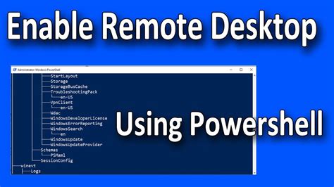 Powershell Enable Remote Desktop Easy Steps To Follow