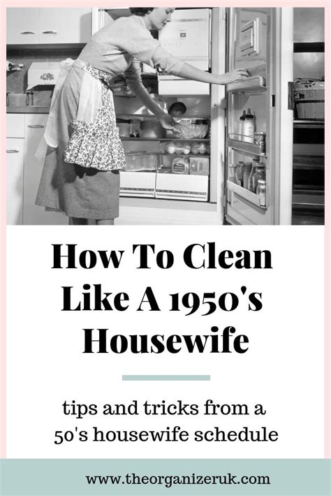 What Happened When I Tried A 1950s Housewife Schedule 1950s Housewife