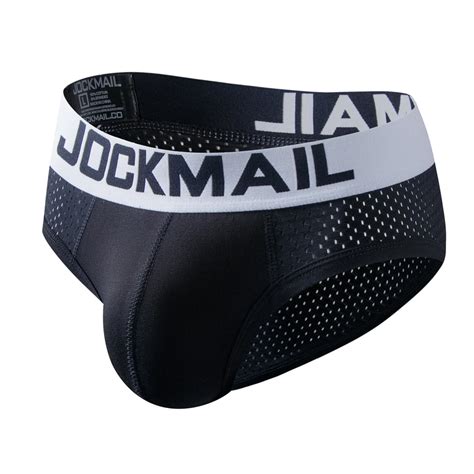 Jockmail Brand Sexy Mesh Breathable Men Underwear Brief Cueca Gay Sleepwear Calzoncillos Hombre