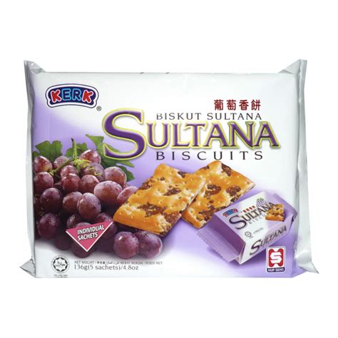 Hup Seng Sultana Biscuits 136g 5s Ja Lan Tiong