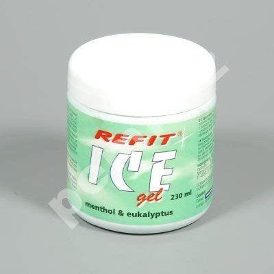 Refit Ice gel Menthol eukalyptus 230 ml od 149 Kč Heureka cz