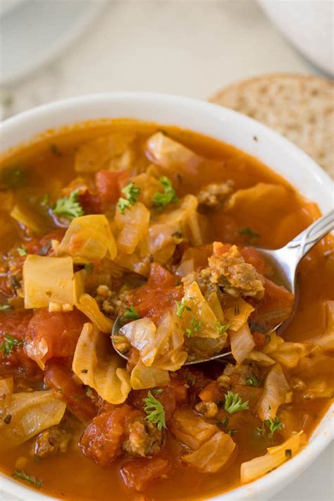 Sausage Cabbage Soup Simply Stacie