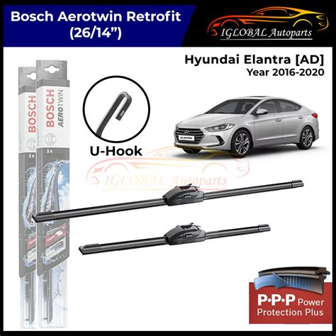 Hyundai Elantra Ad Year Windshield Wiper Bosch Aerotwin