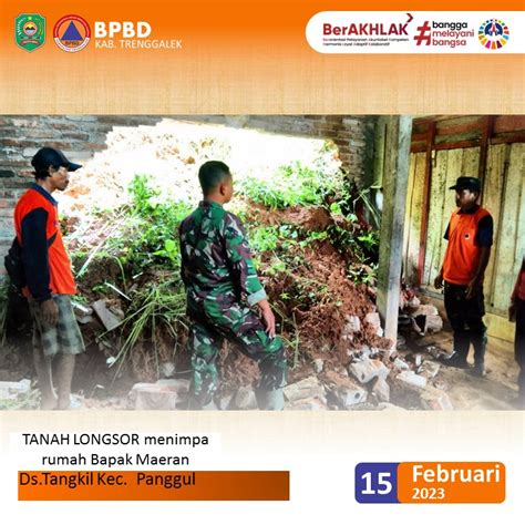 Rabu Februari Tanah Longsor Rt Rw Dsn Kasian Ds