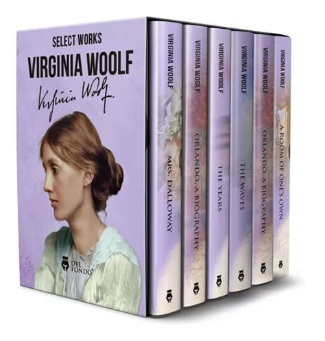 Selected Works Of Virginia Woolf Box Set X 6 Books