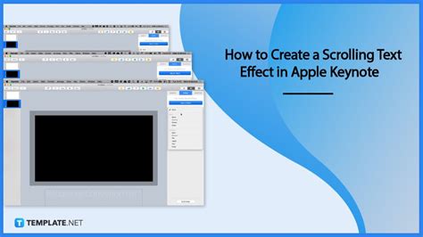 How To Create A Scrolling Text Effect In Apple Keynote Free Premium