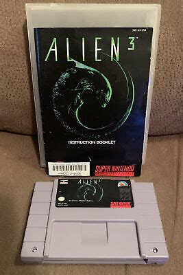 Alien 3 SNES 1993 Authentic, Tested with Manual 23582087061 | eBay