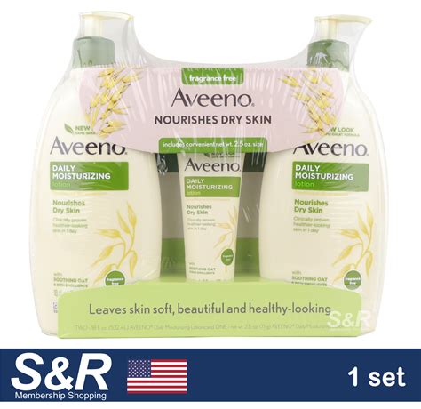 Aveeno Fragrance Free Daily Moisturizing Lotion 1 Set Lazada Ph