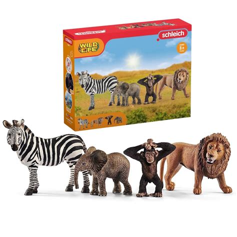 SLH42387 Schleich Wild Life Zestaw startowy Dzikie zwierzęta figurki