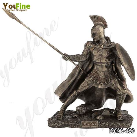 Trojan warrior bronze statue- YouFine