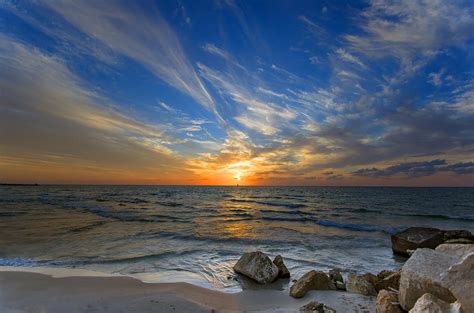 A Majestic Sunset At The Port Photograph By Ron Shoshani Fine Art America