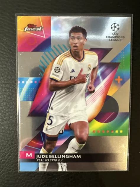 Topps Finest Ucc Jude Bellingham Real Madrid Eur