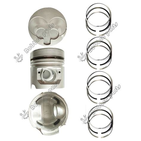 C240 C240P Piston Kit With Ring Set For Isuzu Engine Fit Komatsu FD15