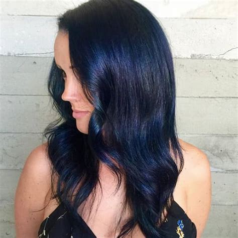 17 Gorgeous Blue Black Hair Ideas You'll Want To Try Now | Hair.com By ...