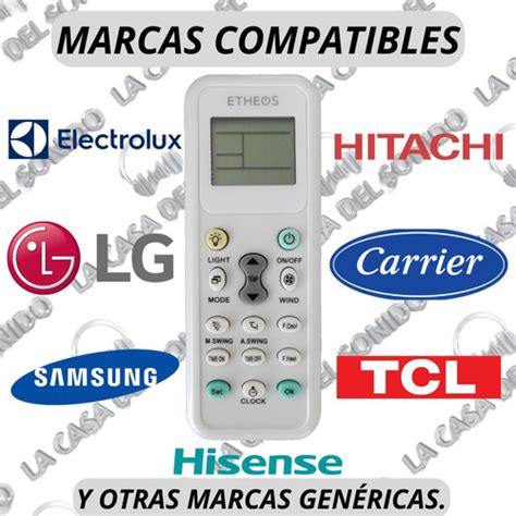 Control Remoto Universal Aire Acondicionado Frio Calor Web Electro