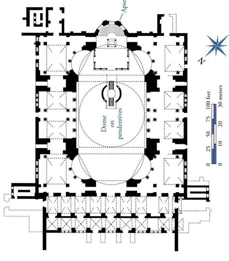 52 Hagia Sophia Plan Image Set 33