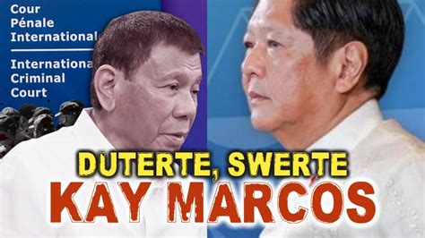 PRRD SWERTE PARIN KAY PRES MARCOS YouTube