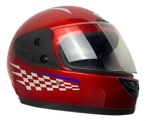 Casco Para Motocicleta Con Visor Protector Certificaci N Ce Mercadolibre