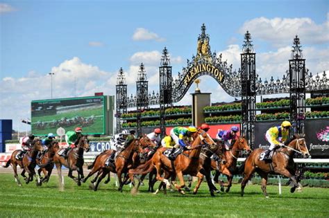 The Melbourne Cup Flemington Racecourse