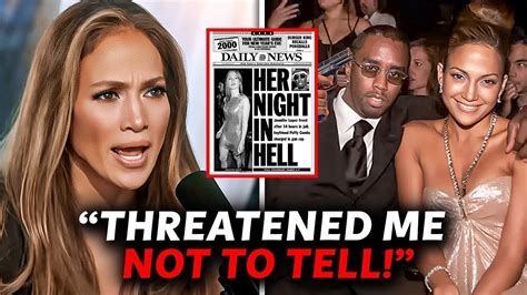 Jennifer Lopez Finally Shares Everything Diddy Did That Night Youtube