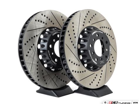 ECS 004383ecs01aKT 2 Piece Lightweight Front Brake Rotors Pair