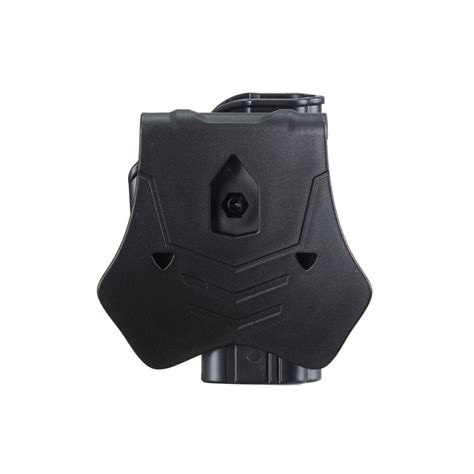 Amomax Left Handed Tactical Holster For Glock Black