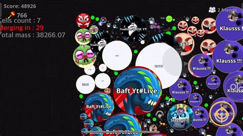 Agario Bots Lobby Agario Mobile Youtube