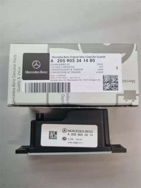 Genuine Mercedes Benz Voltage Converter Auxillary Battery A