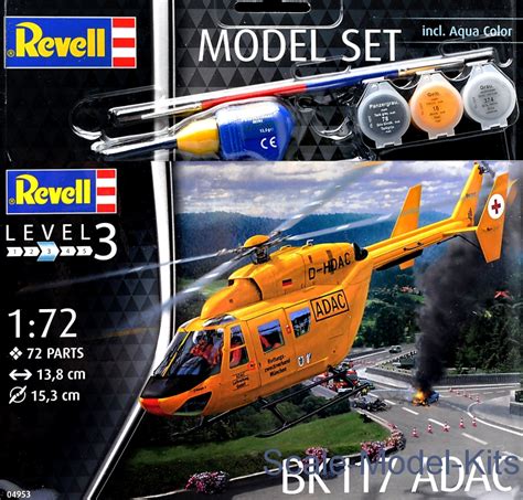 Revell Model Set Bk Adac Plastic Scale Model Kit In