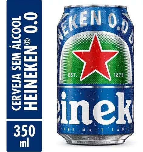 Cerveja Lager Puro Malte Zero Lcool Heineken Lata Ml Mercadolivre