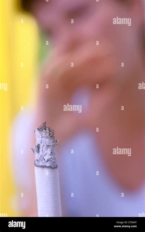 SMOKING AS POLLUTION Stock Photo - Alamy