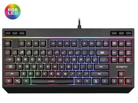 Teclado Gamer Led Rgb Knup Semi Mecanico Anti Ghosting Abnt Easy