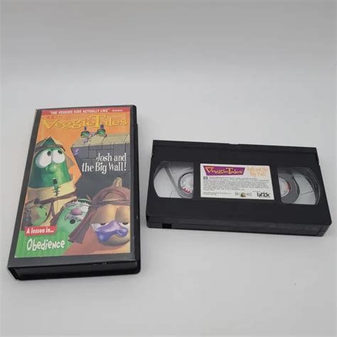 Veggietales Josh And The Big Wall Vhs Eur Picclick Fr