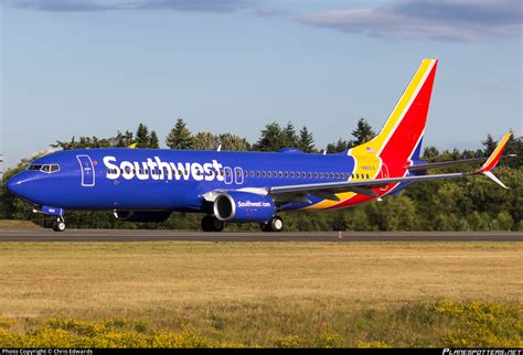 N8691A Southwest Airlines Boeing 737 8H4 WL Photo By Chris Edwards