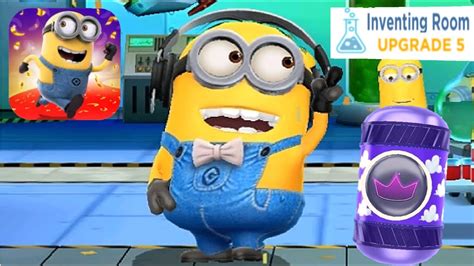 Minion Rush Dj Costume Rare Minion Inventing Room Fullscreen Android