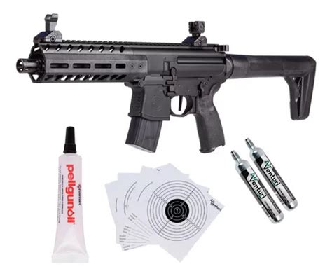 Paquete Marcadora Sig Sauer Mpx 177 Pellets Xchws Meses Sin Intereses