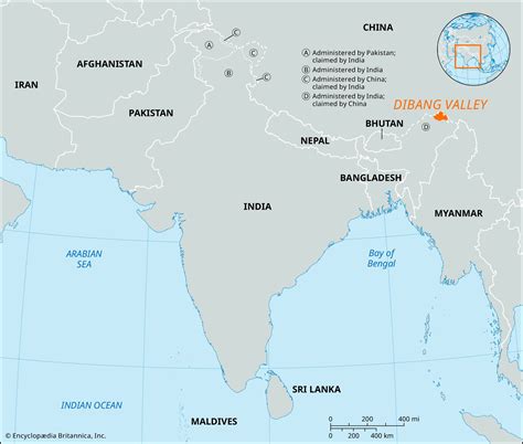 Dibang Valley | India, Map, & Facts | Britannica