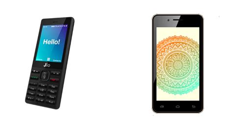 Jio Phone Vs Airtel Rs 1 399 Karbonn A40 Indian 4G Android Smartphone