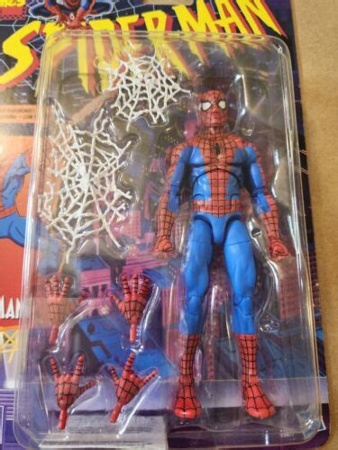 Marvel Legends Retro Cardback Spider Man Cel Shading Comics Action