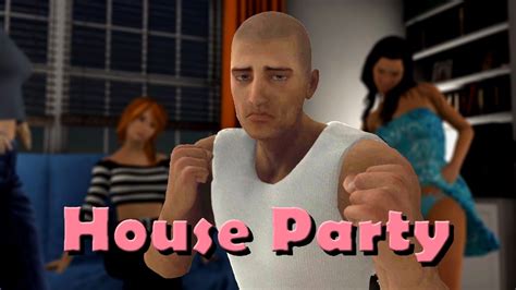 House Party Gameplay Bit Like Facade Really Youtube