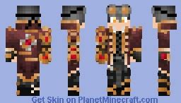 Steampunk Engineer Minecraft Skin