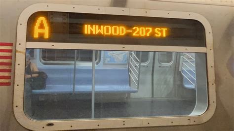 On Board A Inwood 207 Street Bound R179 A Train From Far Rockaway To