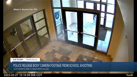 Nashville Police Release Bodycam Footage Of Police Shooting School Attacker