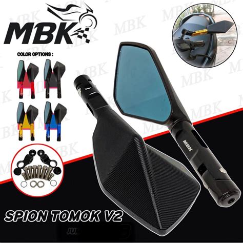 Jual Spion Tomok Nmax Aerox Pcx R Ninja Beat Vario Universal Full Cnc