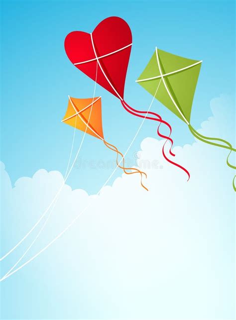 Kites Stock Illustration Illustration Of Artwork Flying 18780924