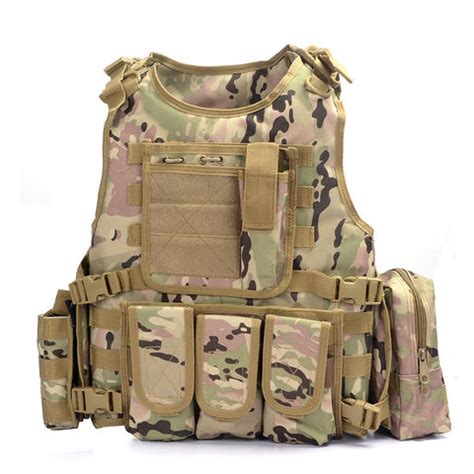 Buy Wholesale China Multi Functional Tactical Vest Camouflage Army Vest ...