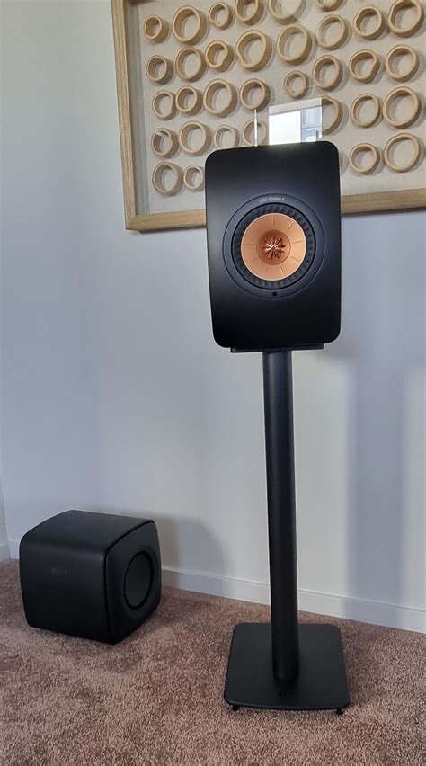 Kef LS50 Wireless II and Kef Stands (Carbon Black) |﻿ Stereo, Home ...