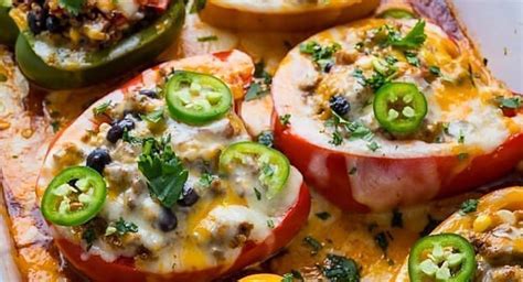 Taco Stuffed Peppers Recept za malo drugačije punjene paprike