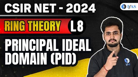 Principle Ideal Domain Pid Ring Theory Csir Net Mathematics